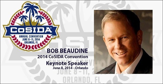 CoSIDA announces Bob Beaudine as Convention Keynote Speaker